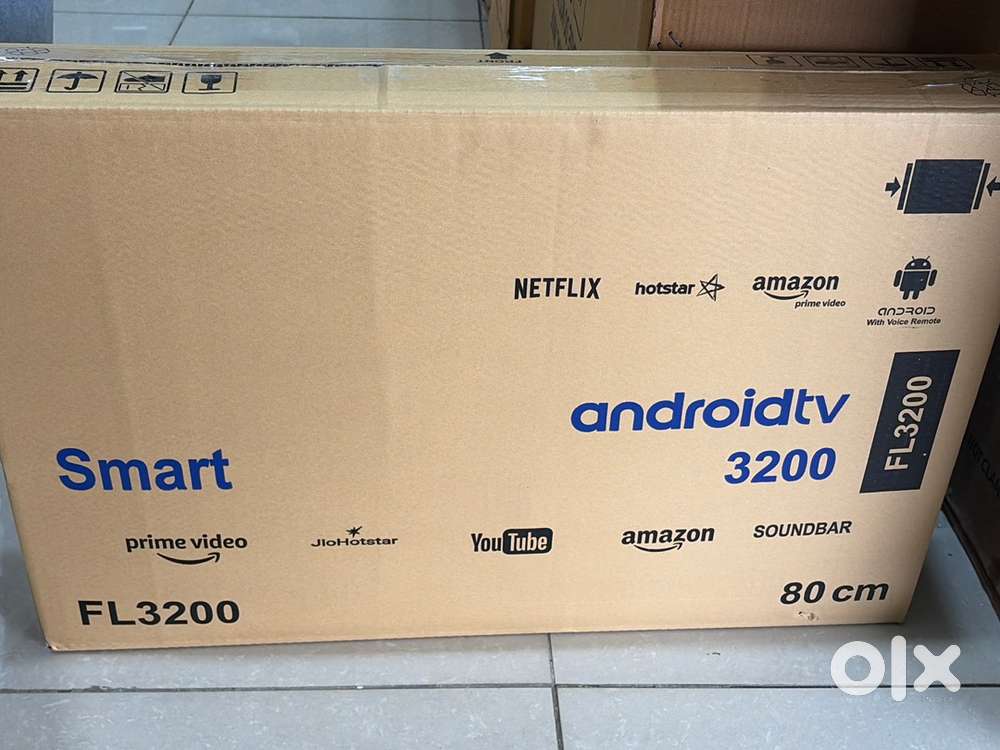 32” smart android tv 3200 FL3200 80cm all ot apps call now