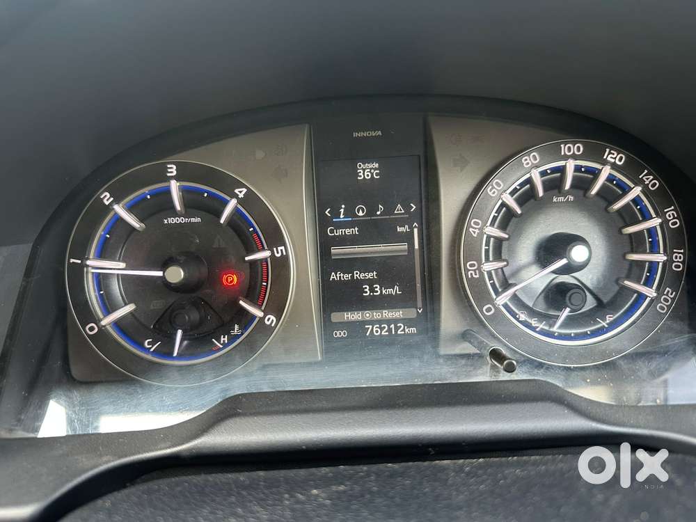 Toyota Innova Crysta 2.4 V 7 Str, 2018, Petrol