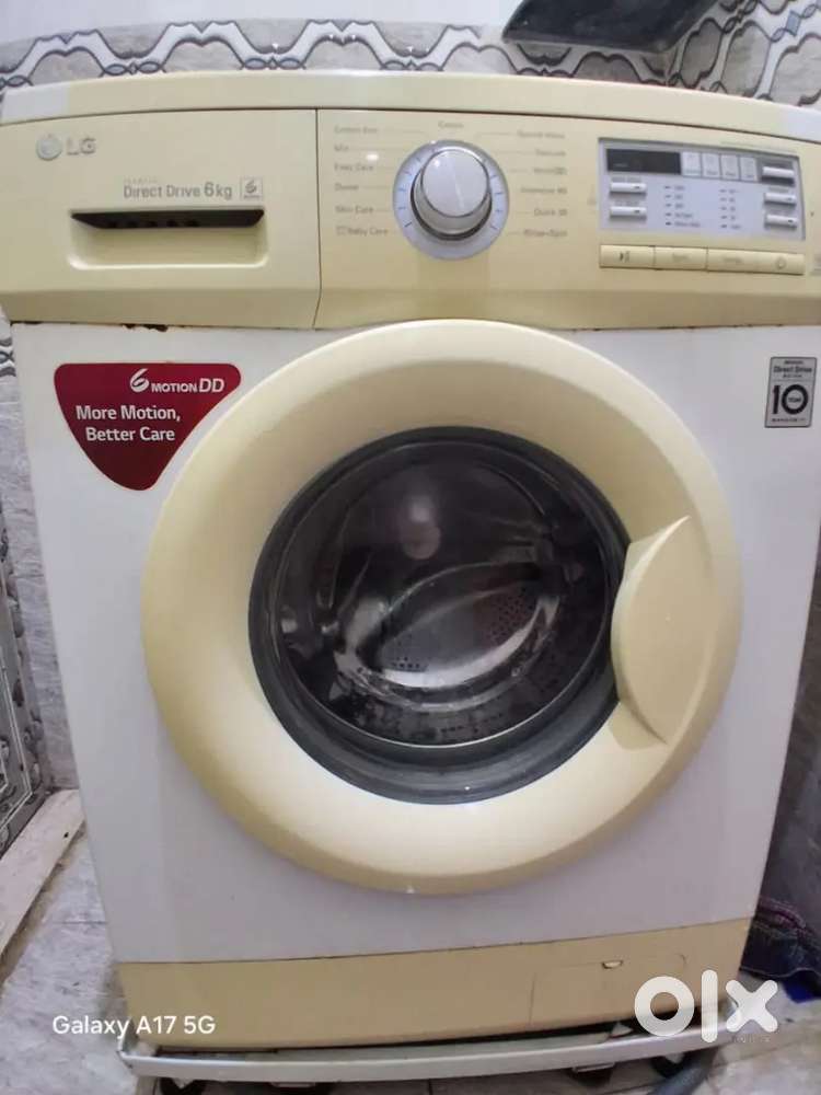 LG front load washing machine its 8 years old