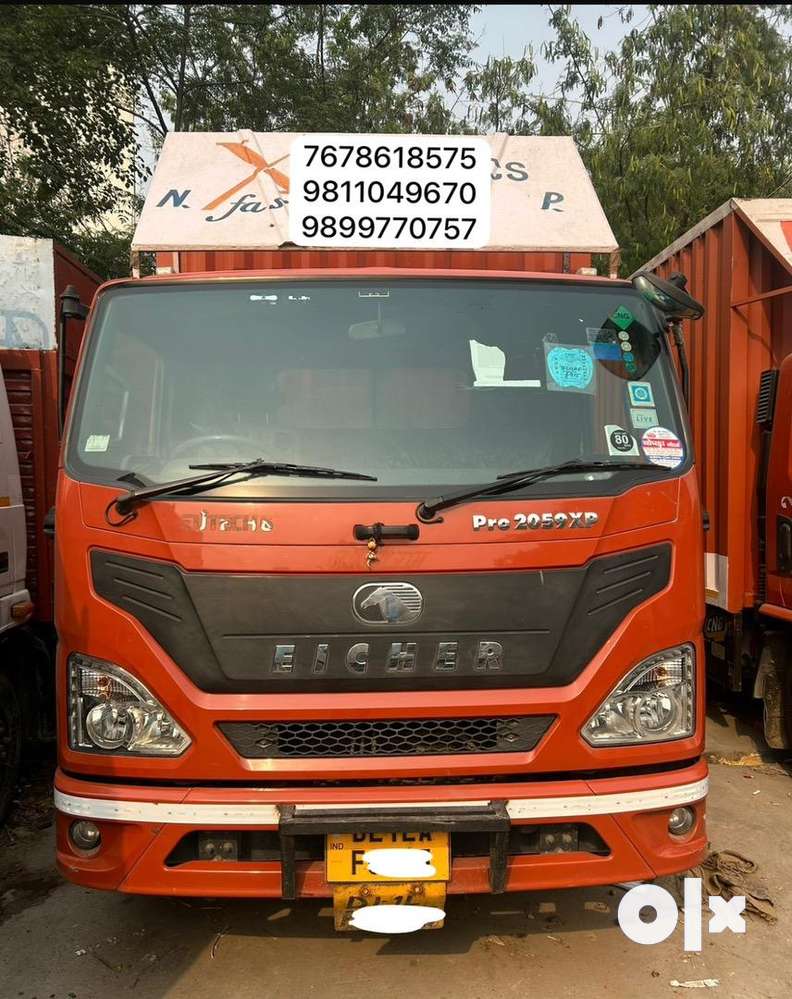 EICHER 2059 14 feet CNG 2021 model closed body - Commercial & Other ...