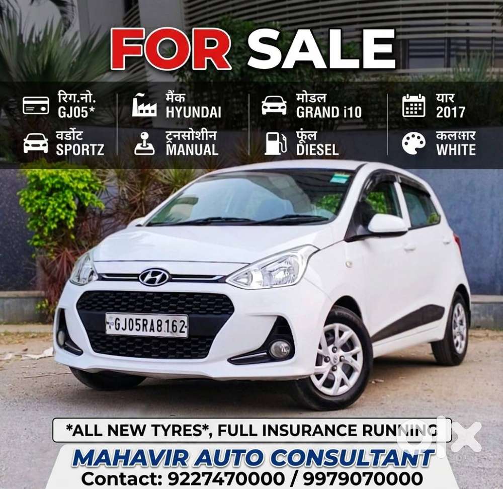 Hyundai Grand I10 1.2 Crdi Sportz, 2017, Diesel