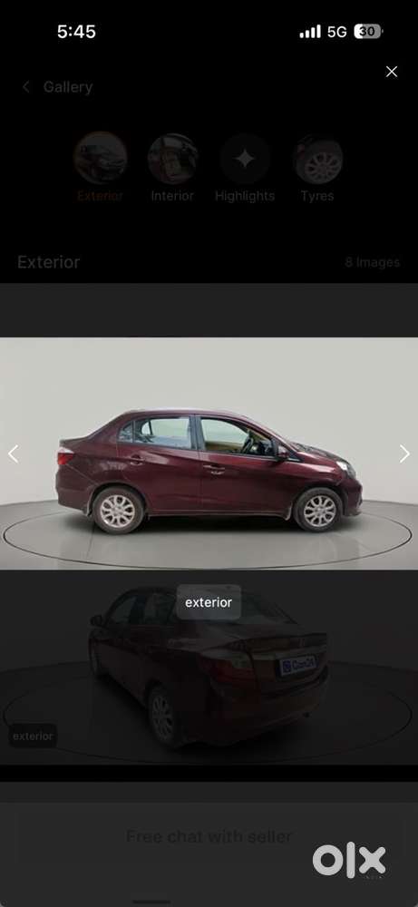 Honda Amaze Petrol 2016