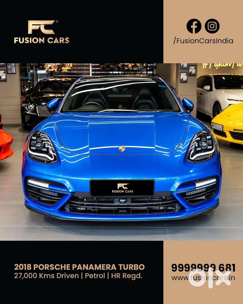 Porsche Panamera Turbo, 2018, Petrol