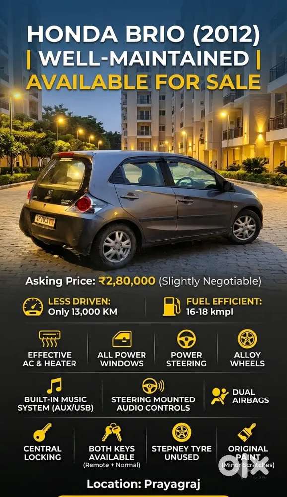 Honda Brio 2012 Model
