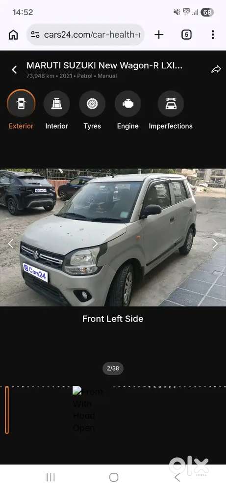 Maruti Suzuki Wagon R 2021 Petrol 73500 Km Driven