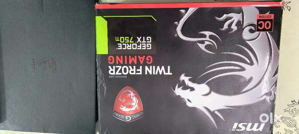 Graphics Card GTX 750 Ti 2 GB perfect condition.