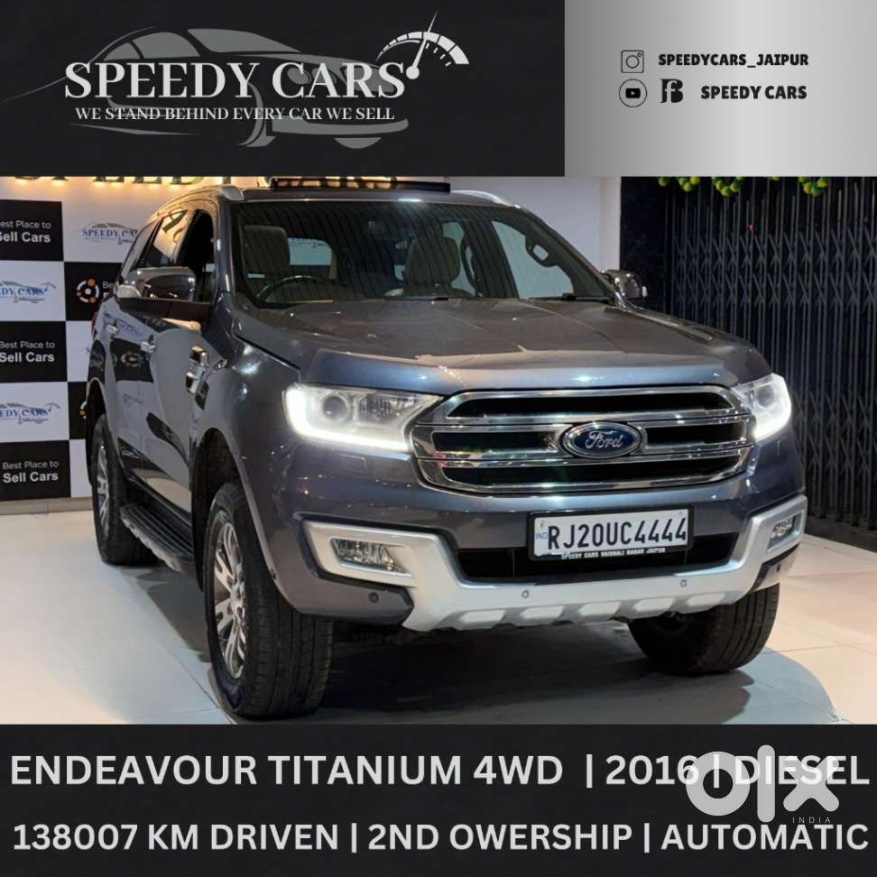 Ford Endeavour Titanium Plus 4x4, 2016, Diesel