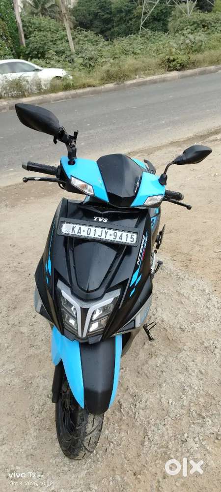 TVs ntorq 125 blu and black colour Scooters 1822915067