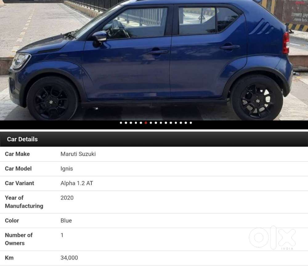 Maruti Suzuki Ignis 1.3 Amt Alpha, 2020, Petrol