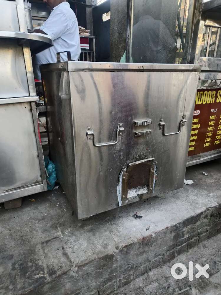 Chaap and roti and naan tandoor
