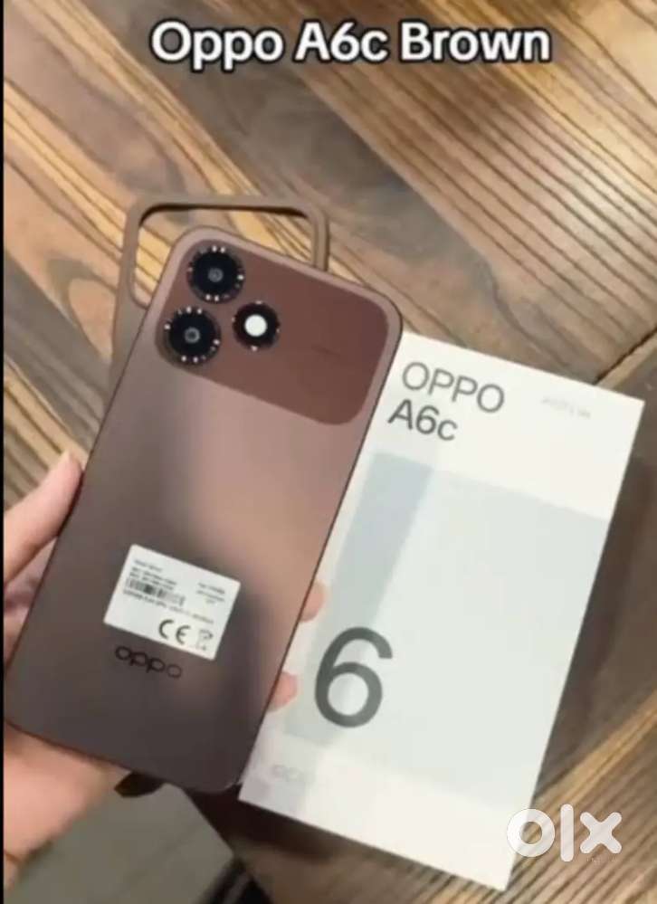 Oppo A6c stone brown