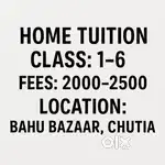 Home Tuition for Class 1 to 6