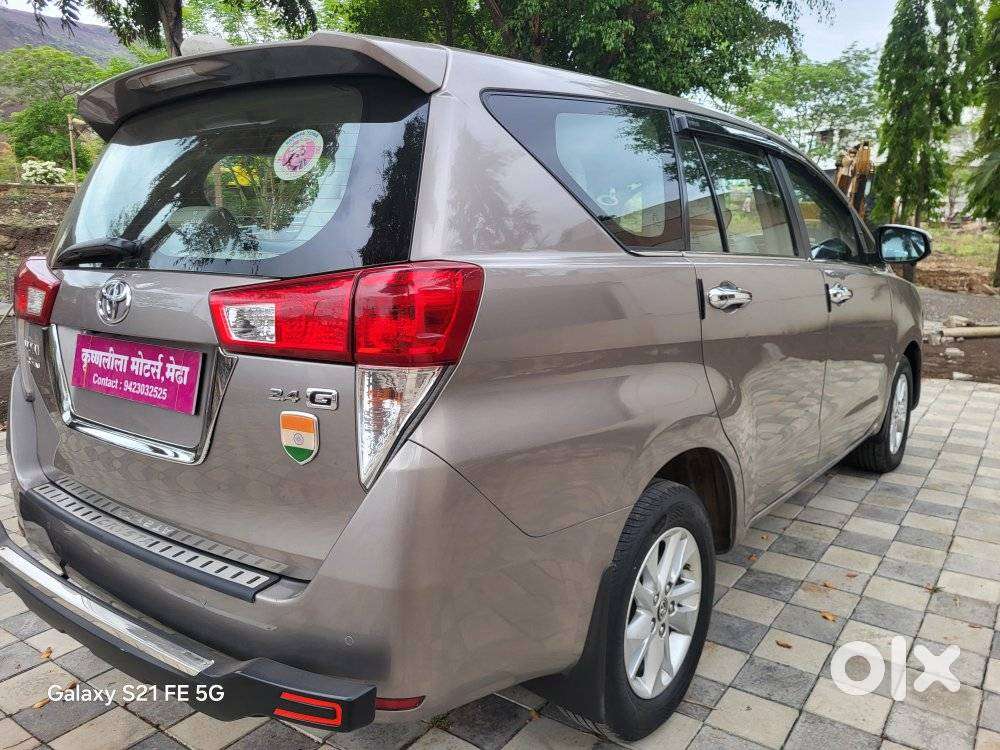 Toyota Innova Crysta 2.4 G Mt 8s, 2019, Diesel