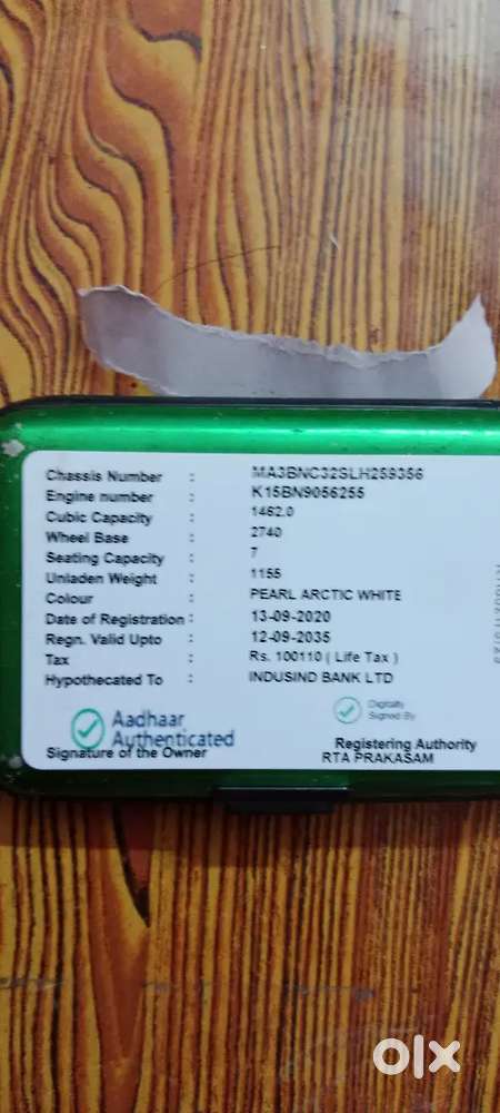 Maruti Suzuki Ertiga 2020 Petrol Good Condition