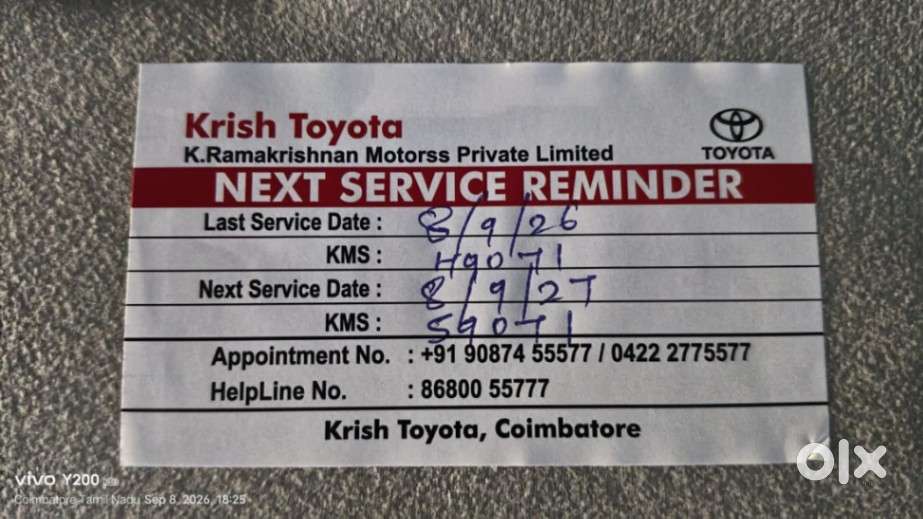 Toyota Innova Crysta 2.4 V, 2017, Diesel