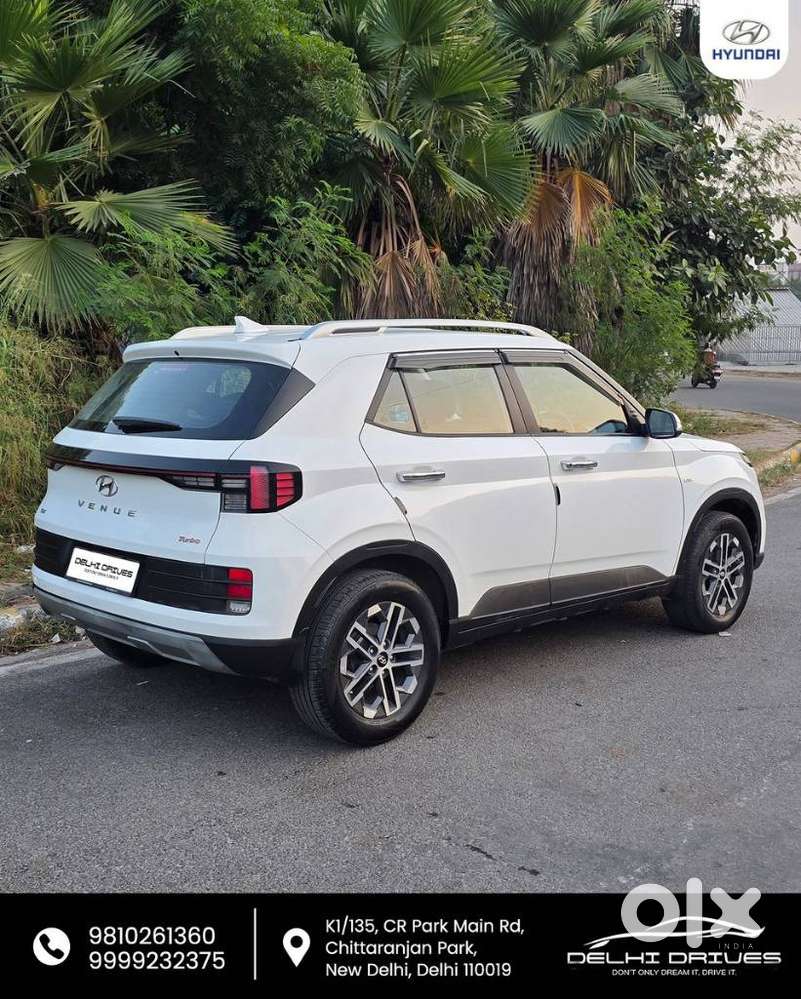 Hyundai Venue 1.0 Sx (o) Turbo Dct, 2023, Petrol