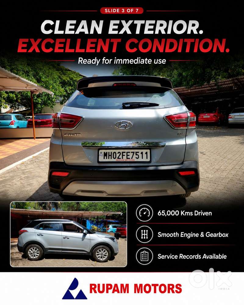 Hyundai Creta 1.6 Vtvt S, 2019, Petrol