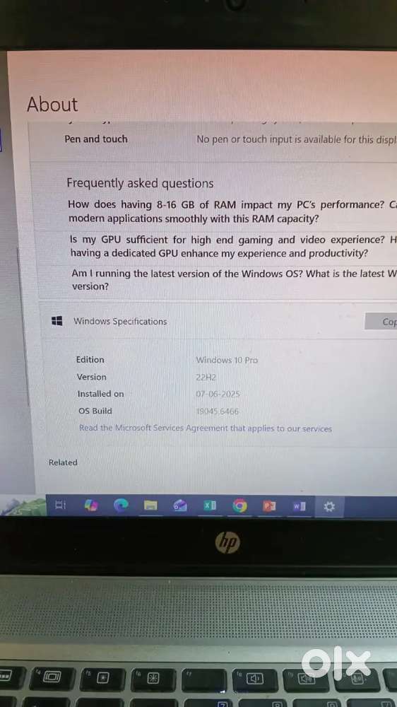 Hp brand laptop sale