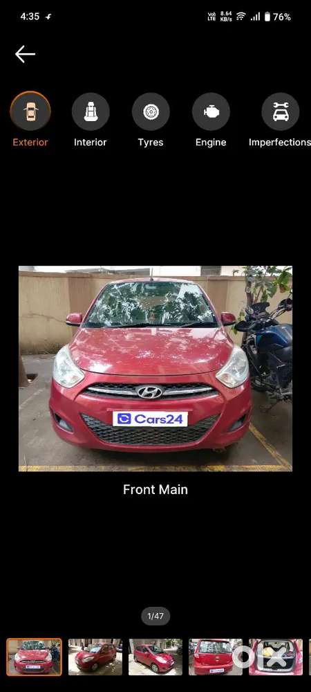 Hyundai I10 Sportz 2011 Petrol Car