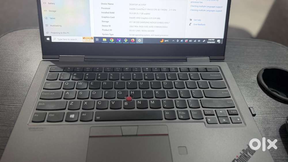 Lenovo - Thinkpad X1 Yoga - 16Gb - i7IntelCore - 512 Storage