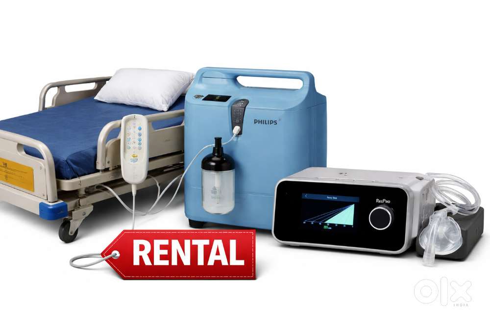 Rent Oxygen Concentrator machine Hospital beds cpap bipap Dvt pump