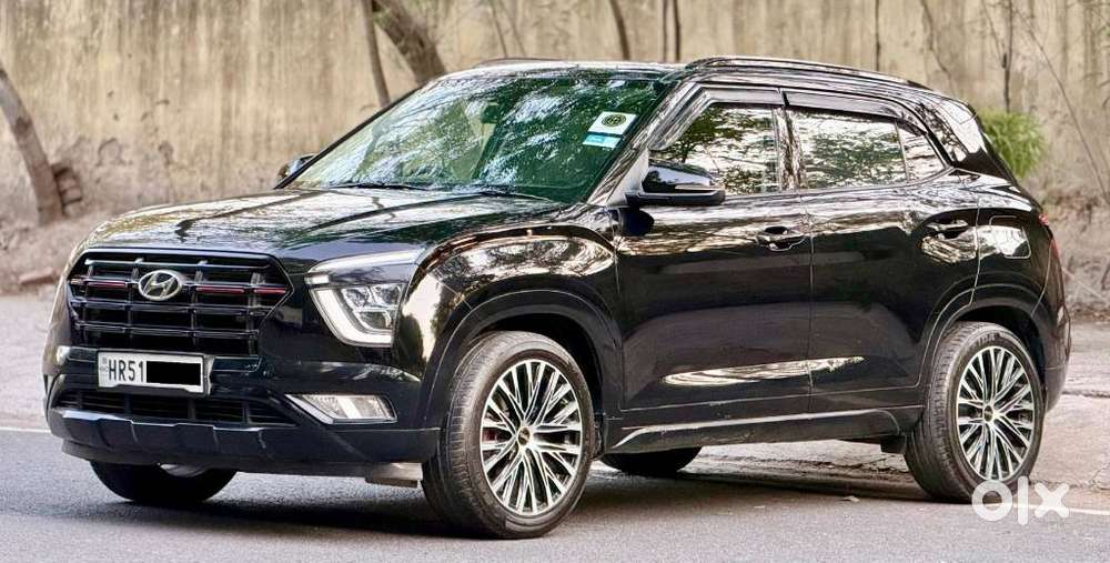 Hyundai Creta 1.5 S Plus Knight Petrol, 2024, Petrol