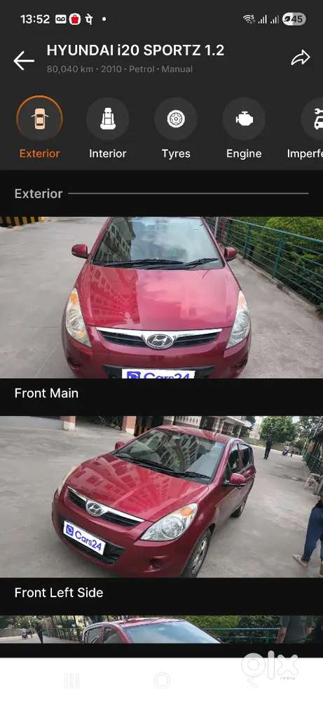 Hyundai I20 1.2 Spotz 2010 Petrol Manual