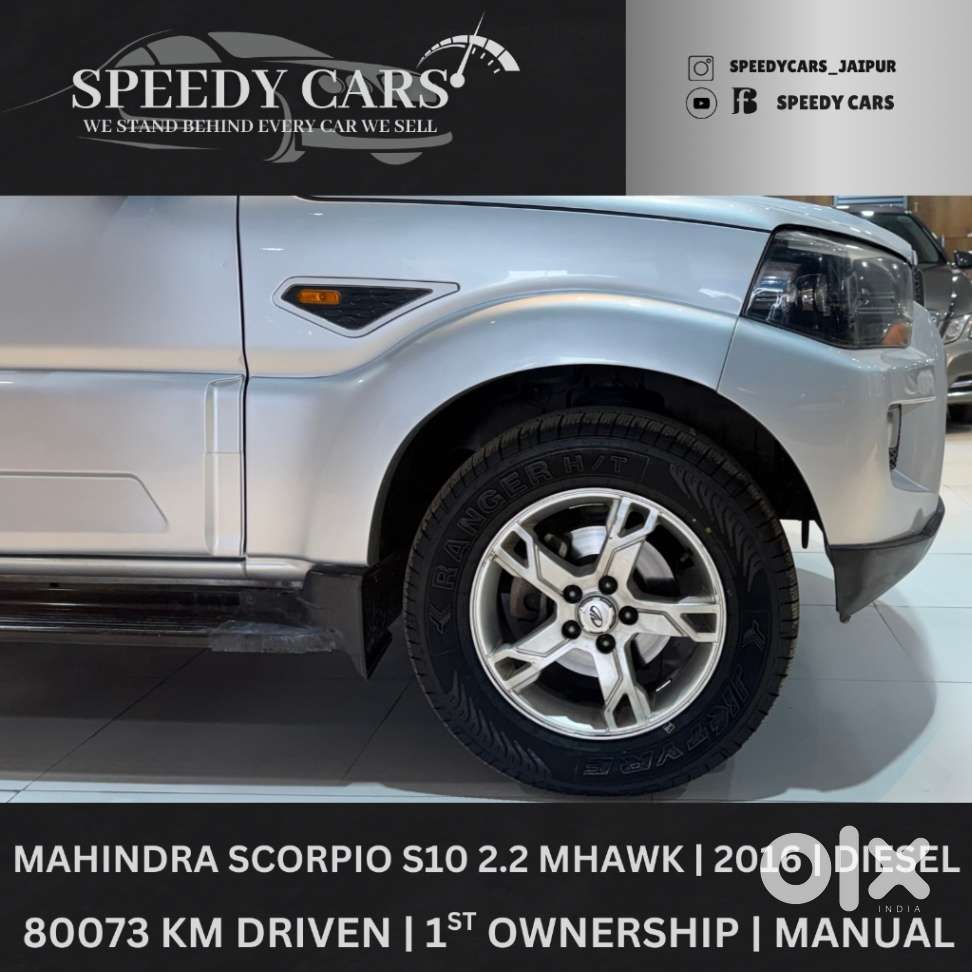 Mahindra Scorpio S10 7 Seater, 2016, Diesel