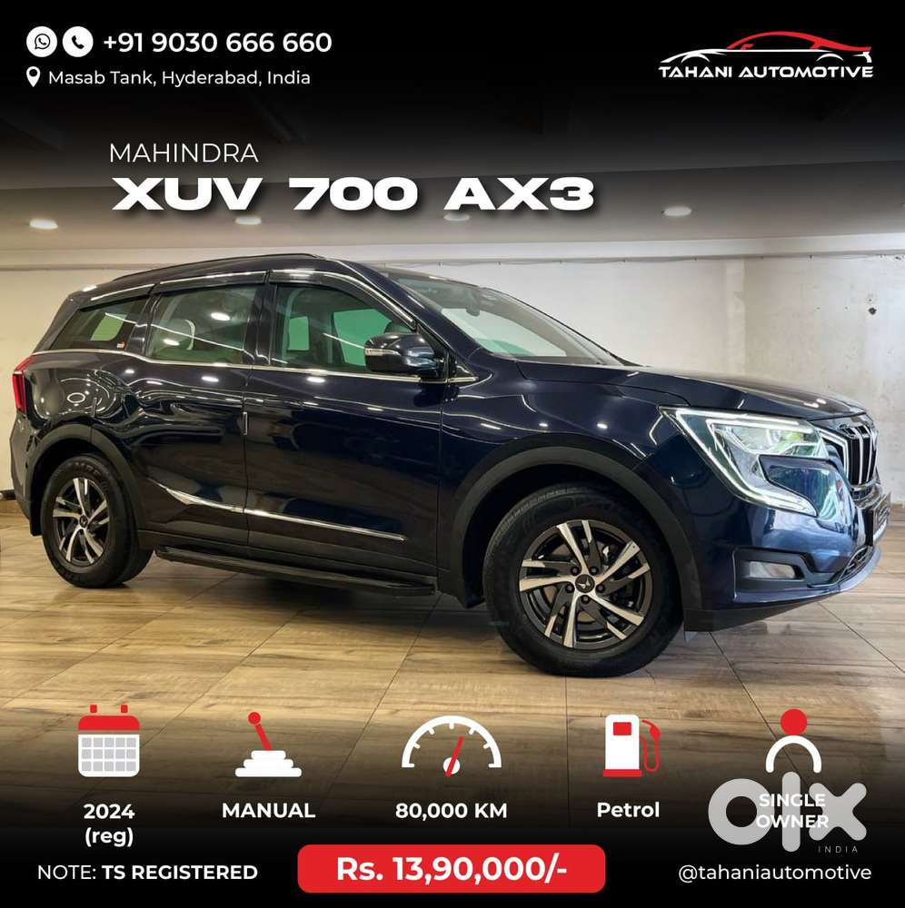 Mahindra Xuv700 2.0 Ax 3 Petrol Mt 5 Str, 2022, Petrol