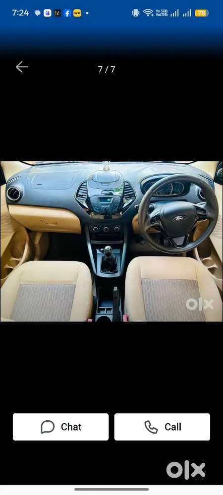 Ford Aspire 2015 Diesel Well Maintained
