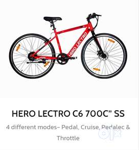 Hero lectro best sale c6 700c ss