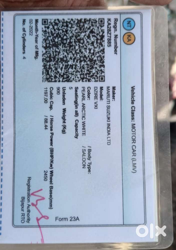 Maruti Suzuki Swift Dzire Vxi Optional, 2022, Petrol