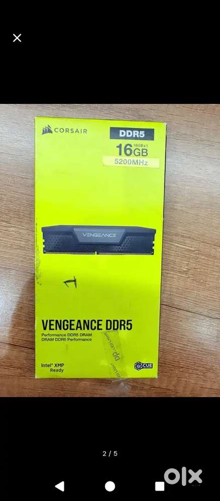 Corsair Vengance DDR5 5200MHz