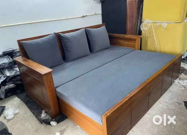 Wooden sofa cum bed manufacturing factory outlet