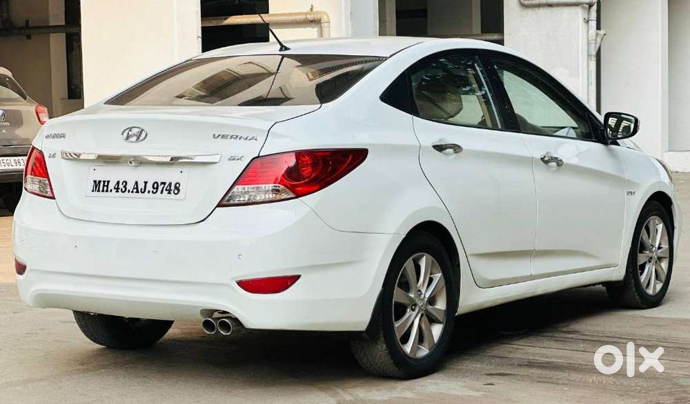 Hyundai Verna Fluidic 1.6 Vtvt Sx Opt, 2012, Cng & Hybrids