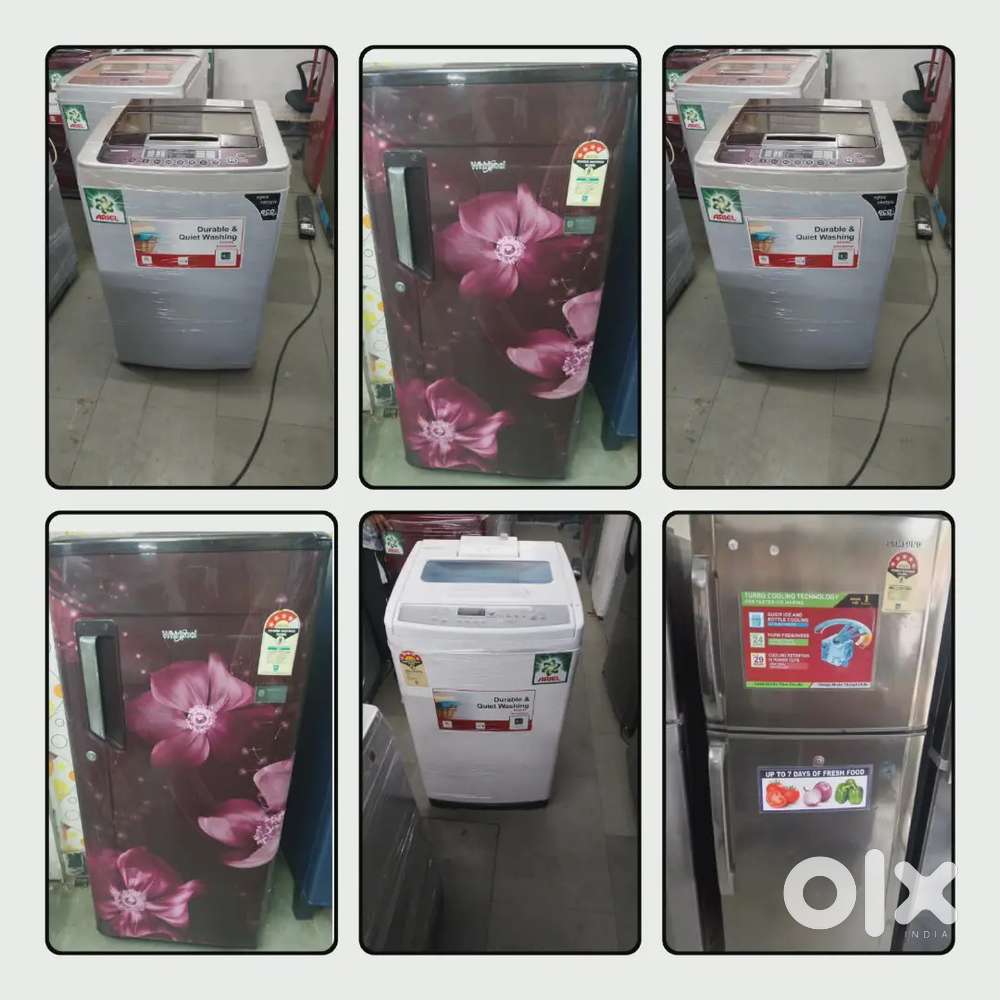 ₹#& SANVI QUALITY 5 YEAR WARRANTY FRIDGE WASHING MACHINE