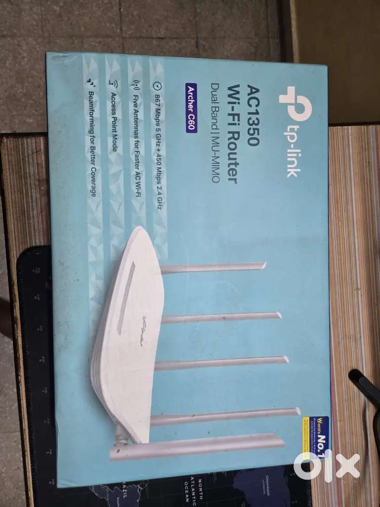 TP Link Archer C60 AC 1350 Wifi router