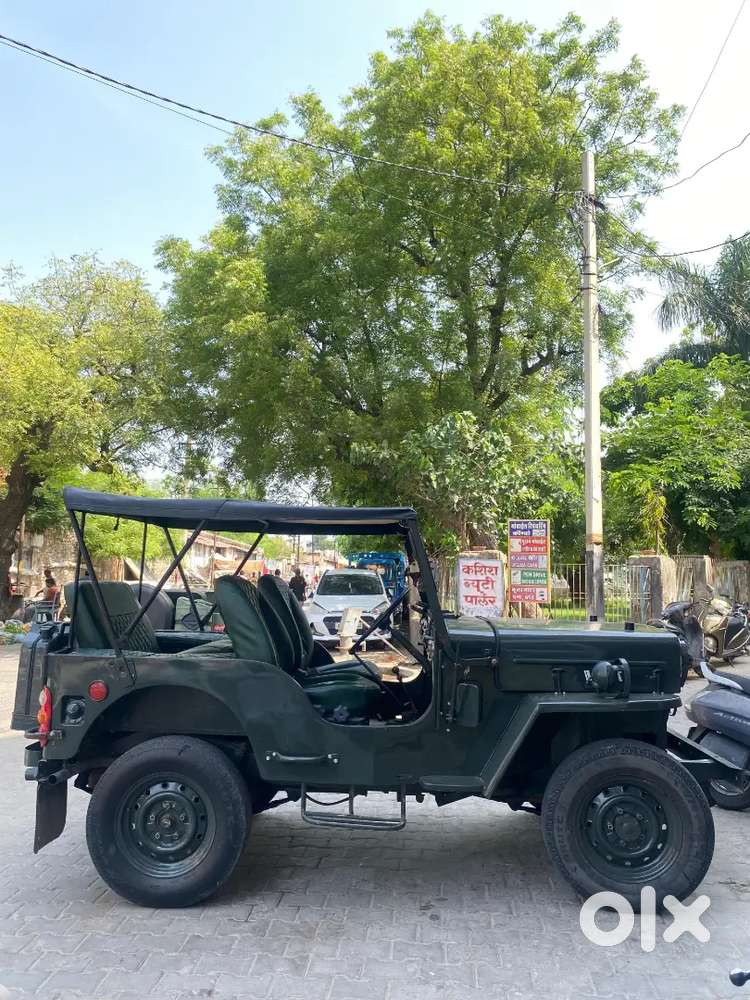 Willys Cj3b Army Disposal Jeep