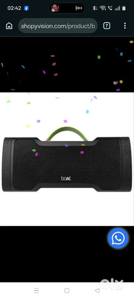 Speaker boat stone 1000
