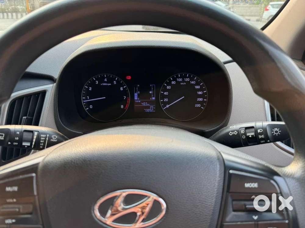 Hyundai Creta 2017 Petrol Well Maintained Red Passion Colour