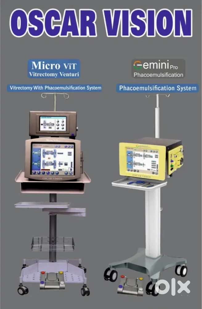 Brand New Phaco Phacoemulsification Machine with swiss accessories