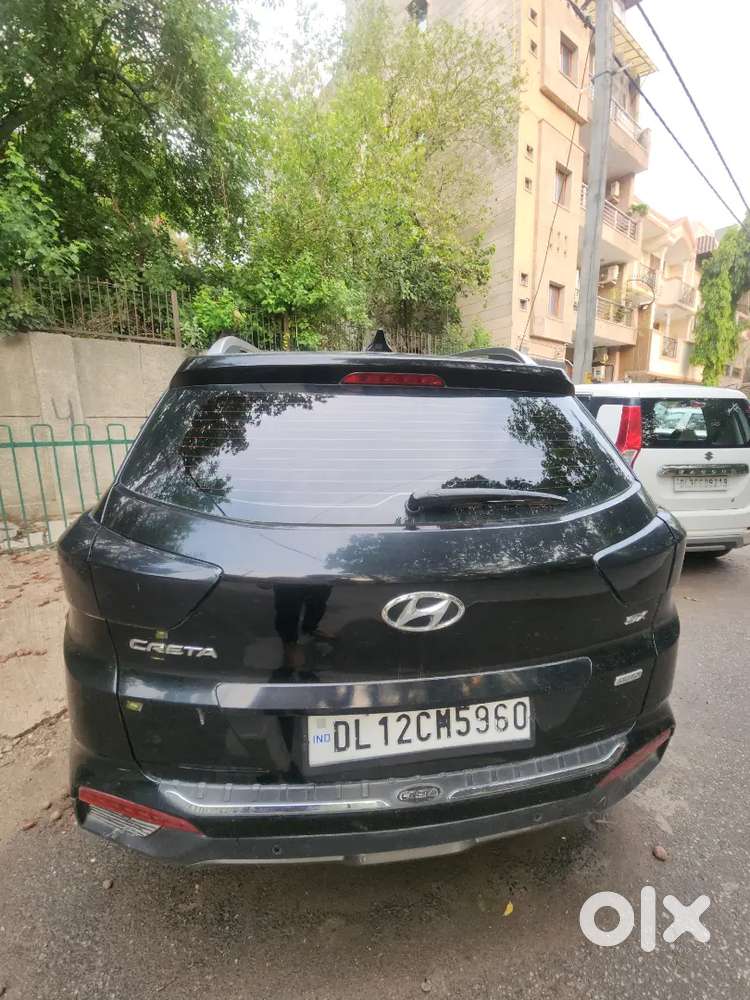 Black Hyundai Creta Petrol 2018 New Condition
