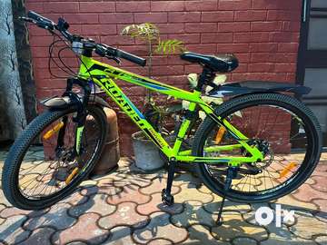 Hercules Roadeo A75 26T Mountain Bike Neon Green Bicycles