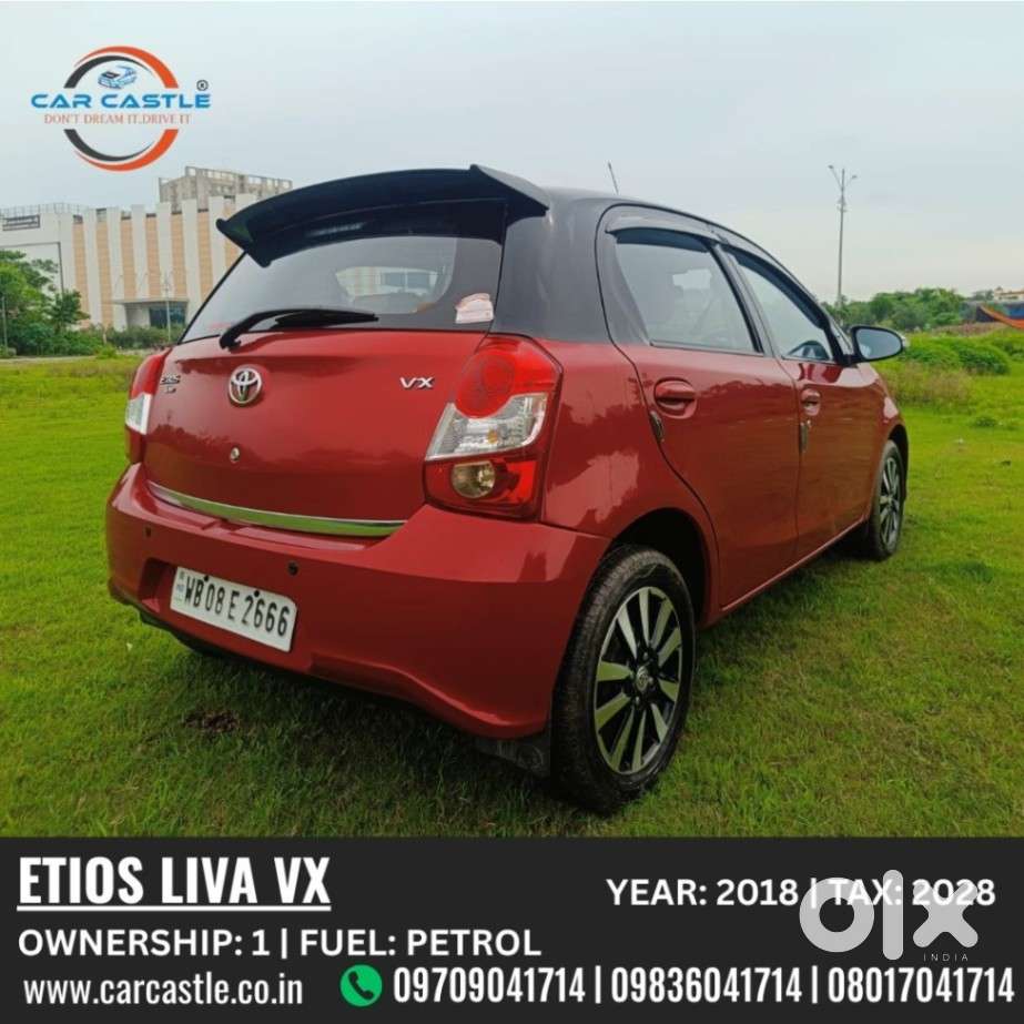 Toyota Etios Liva Vx Dual Tone, 2018, Petrol