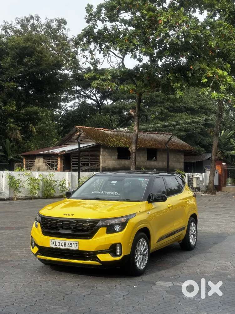 Kia Seltos 2022 Petrol Manual, Kerala First Yellow Seltos. Taking Ev