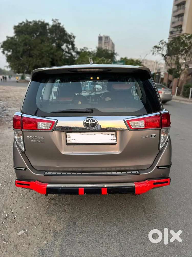 Good Condition Innova Crysta With Fancy Number