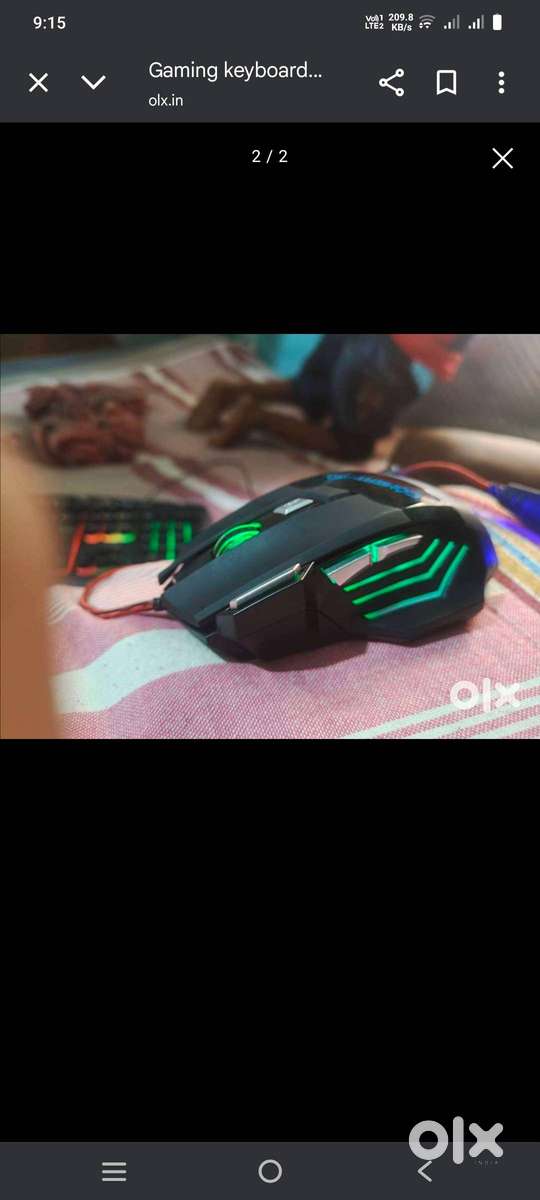 Gaming keyboard high performance WITH RGB