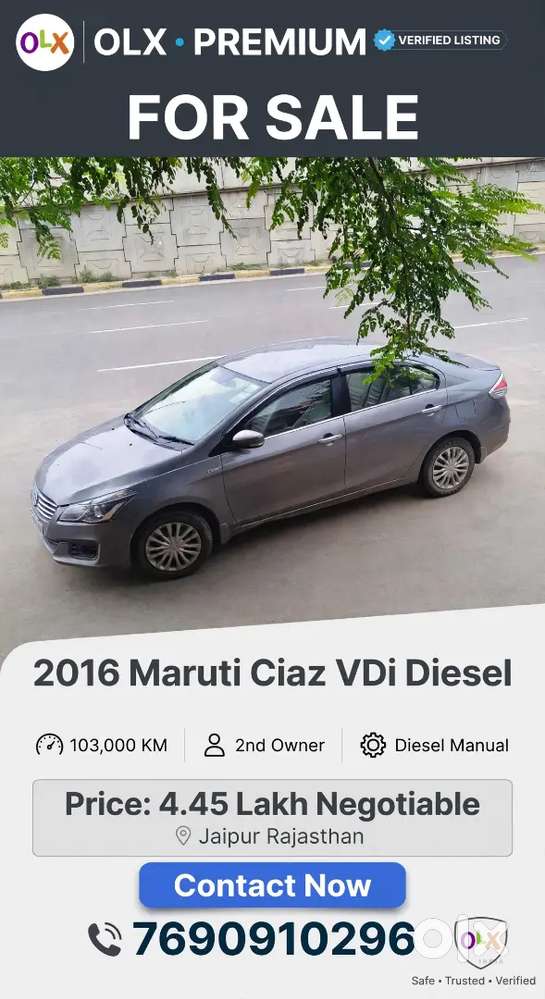 Maruti Suzuki Ciaz 2016 Diesel Car