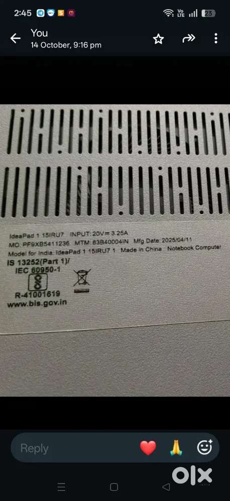 i3 model, IdeaPad