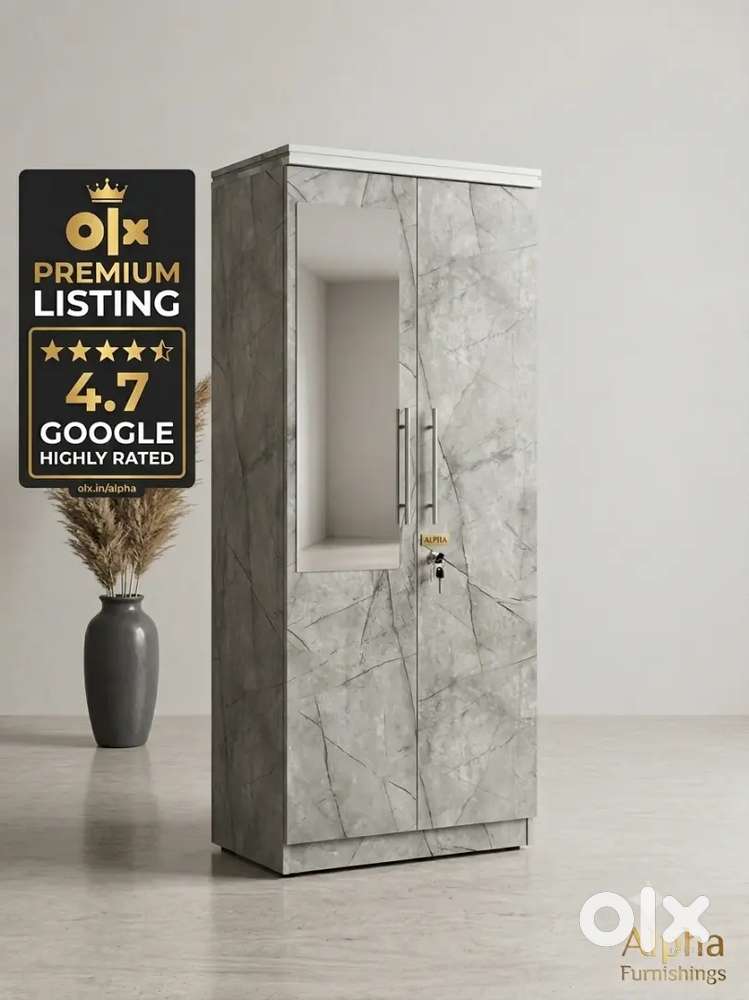 Brand new 2 door Wardrobe for sale by Factory outlet Alpha Furnishings